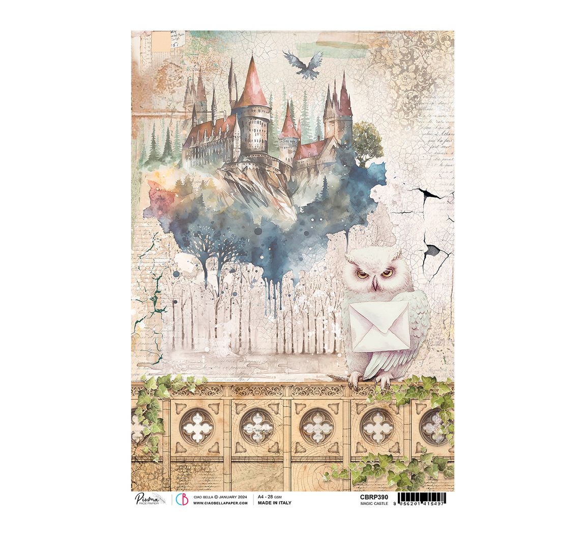 Motief strozijde "Wizard Academy - Magic Castle"