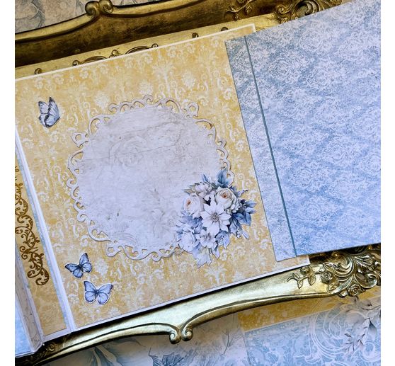 Scrapbook papier "Midnight Spell Patterns"