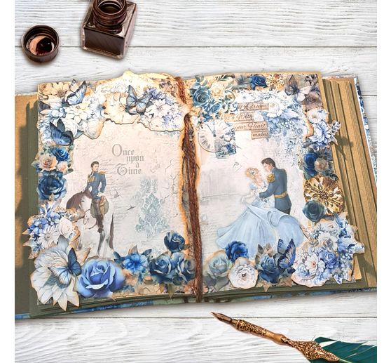 Scrapbook papier "Midnight Spell Patterns"