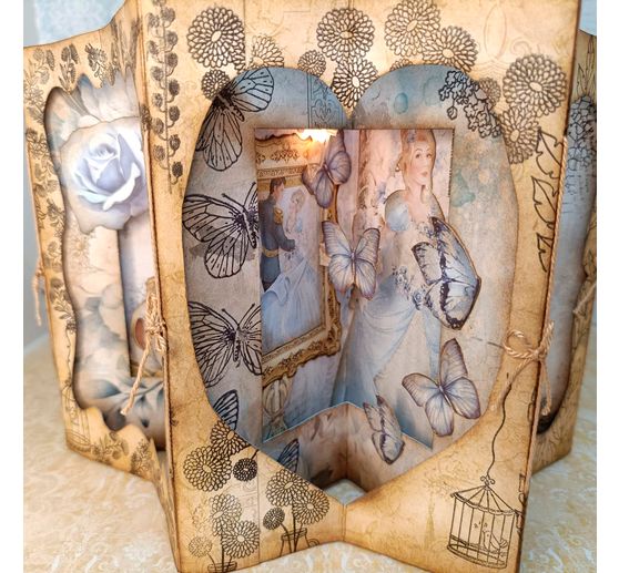 Scrapbook papier "Midnight Spell Patterns"