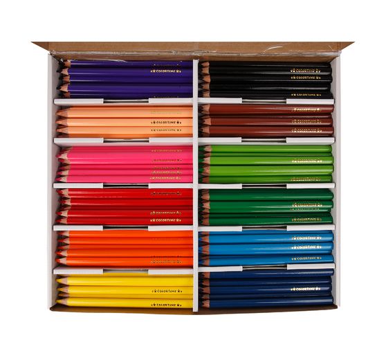 XXL Colortime Colored pencils "Jumbo", lead 5 mm