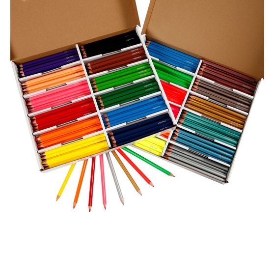 XXL Colortime Colored pencils "Jumbo", lead 5 mm