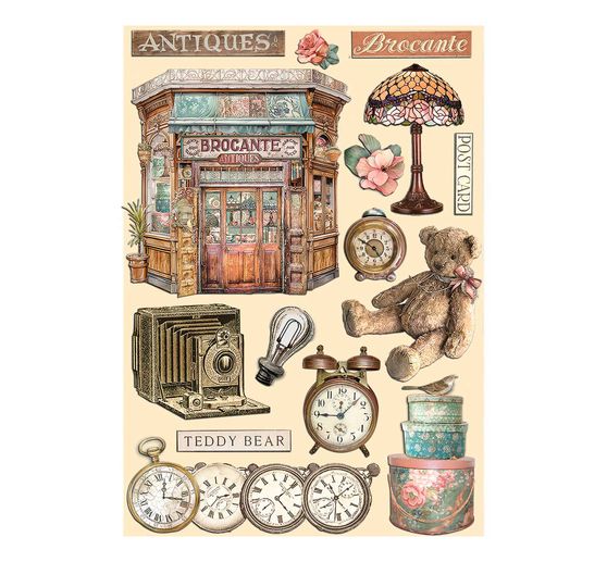 Lasercut motifs "Brocante Antiques"