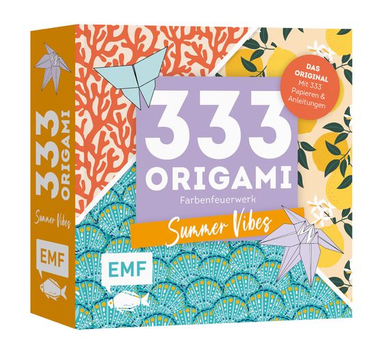 Boek "333 Origami - Farbenfeuerwerk: Summer Vibes"