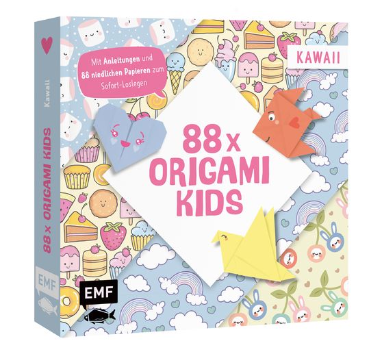 Boek "88 x Origami Kids - Kawaii"