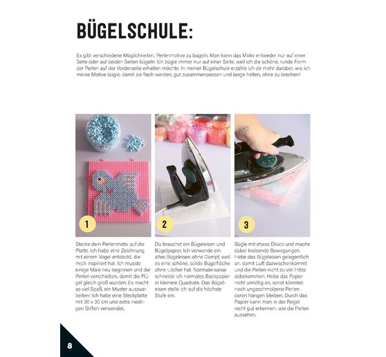 Boek "Kreativ mit Karin: Bügelperlen-Spaß"