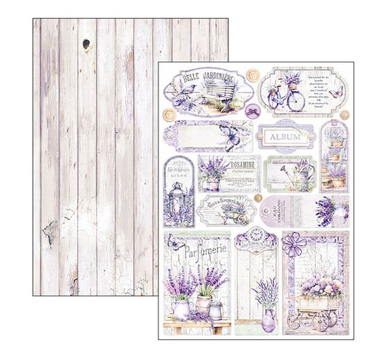 Papier set "Morning in Provence"