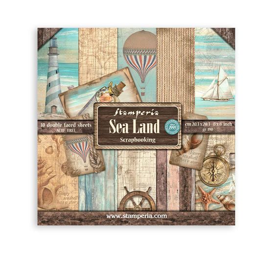 Scrapbooking Pad "Sea Land"