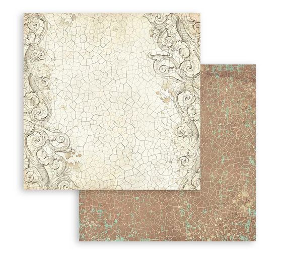 Scrapbook blok "Brocante Antiques - Backgrounds"