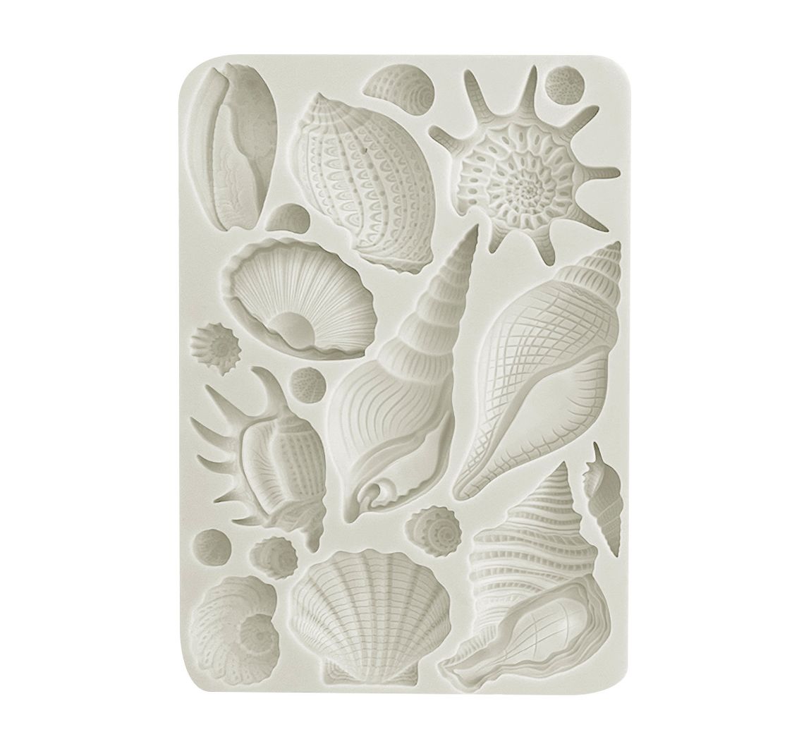 Siliconen gietvorm "Sea Land - Shells"
