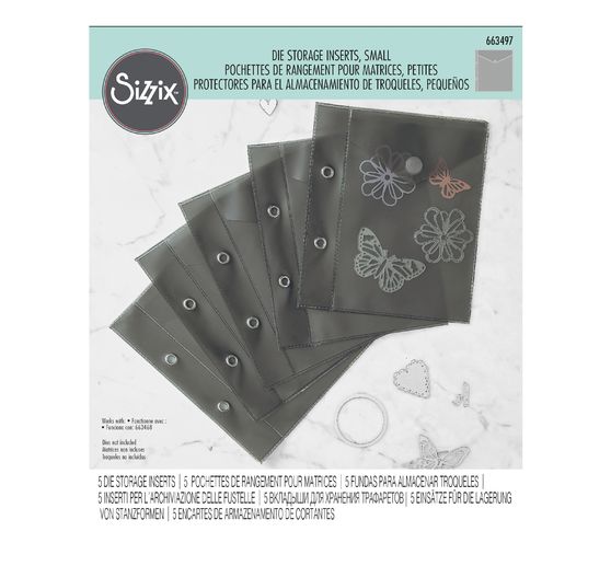 Sizzix Sleeves for punch stencils, A5