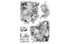 Siliconen stempel Ethereal", Life goes on