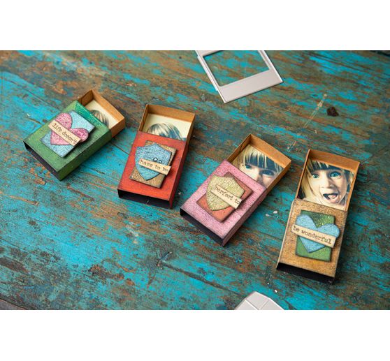 Sizzix Thinlits Punching template "Matchbox by Tim Holtz"