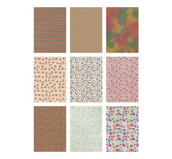 Motif sheet assortment "Happy"