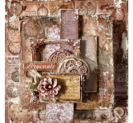 Siliconen gietvorm "Brocante Antiques - Frame"