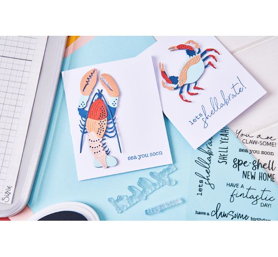 Sizzix Thinlits Ponssjabloon "Ocean Critters"