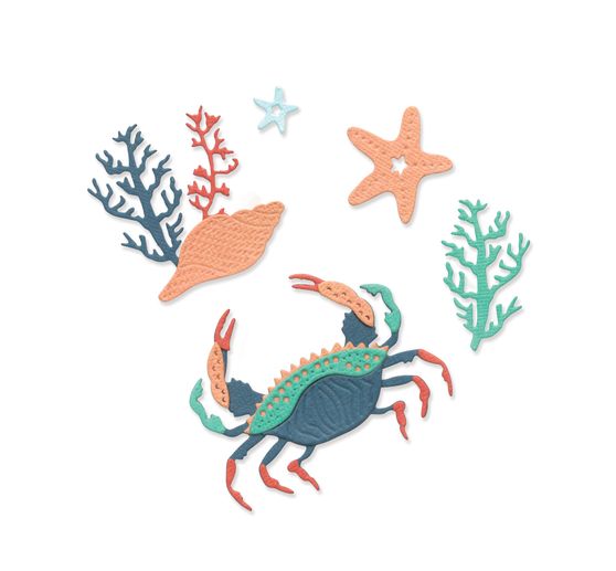 Sizzix Thinlits Ponssjabloon "Ocean Medley"