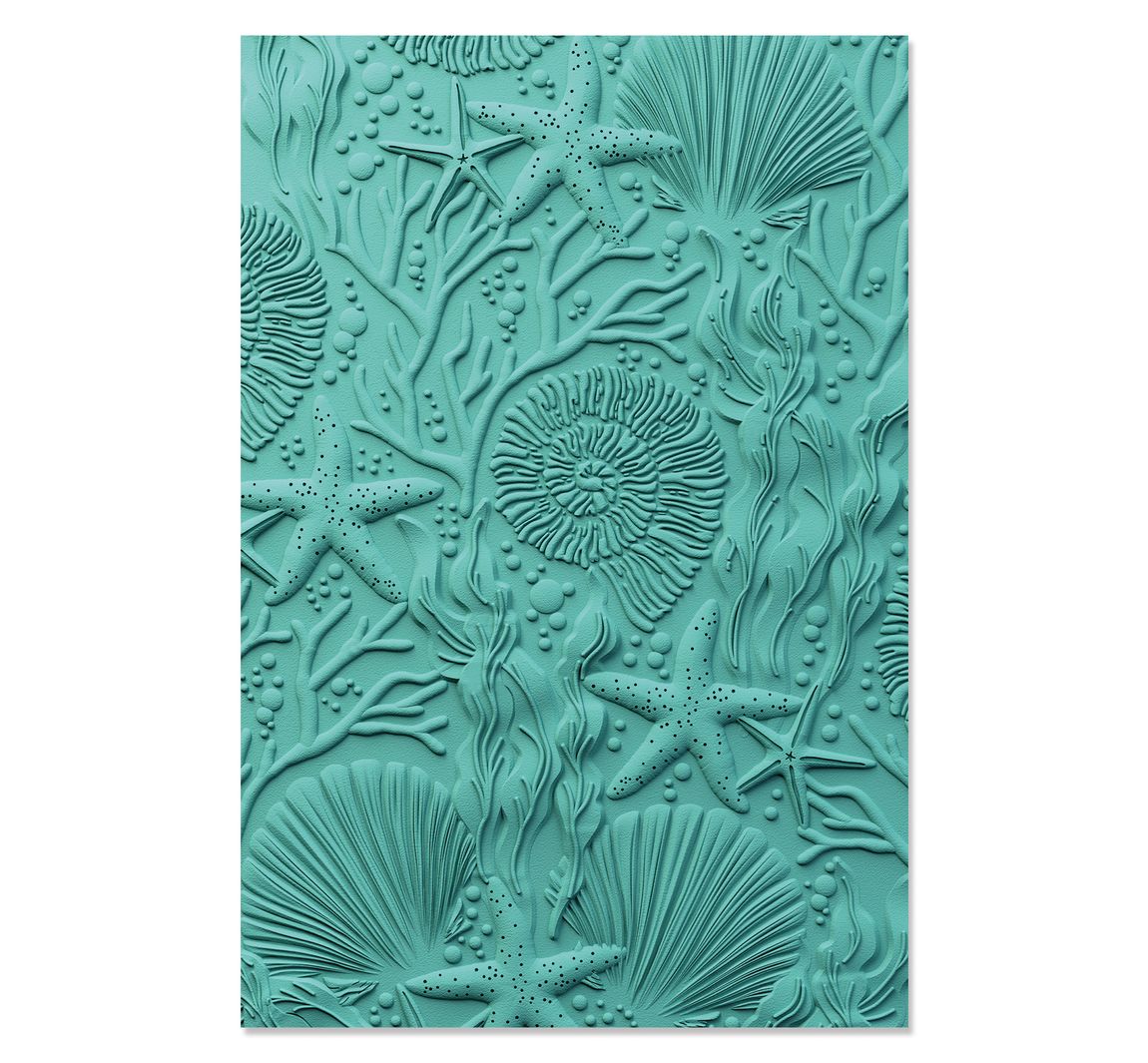 Sizzix 3D Embossing sjabloon "Under the Sea"