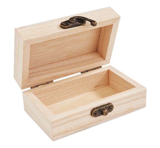 VBS Houten doos, 8 stuks, 10 x 3,8 x 5,9 cm