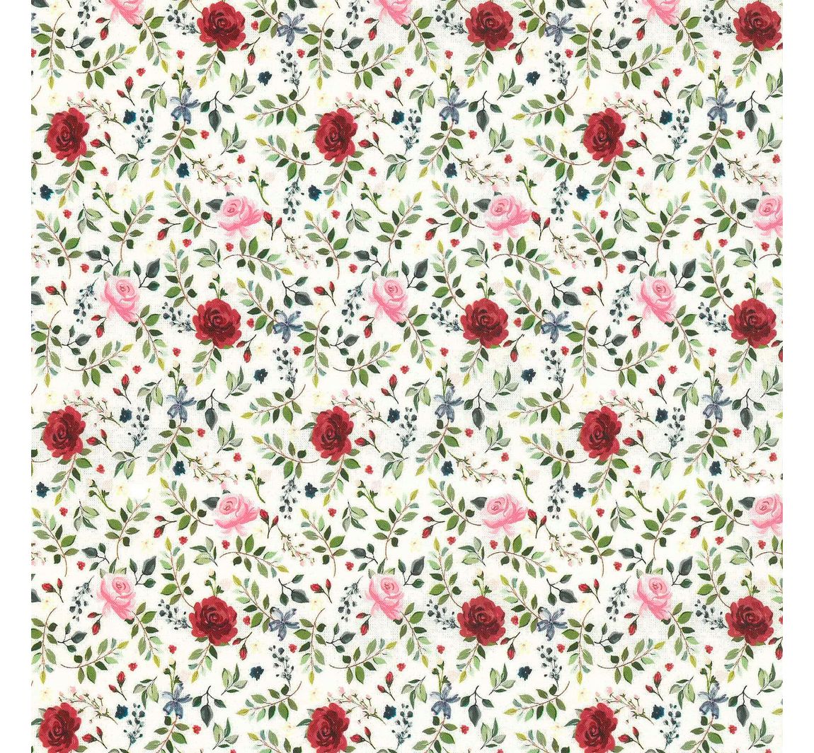Westfalenstoffe Katoenen stof "Florenz - Roses"