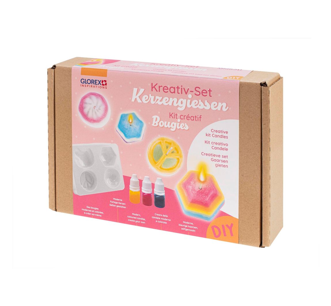 Creatieve set "Kaarsen gieten"
