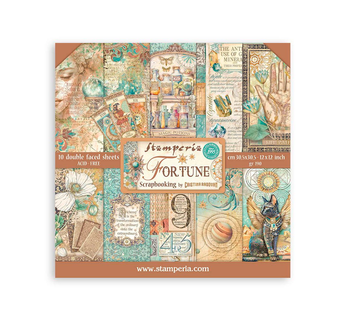 Scrapbook blok "Fortune"