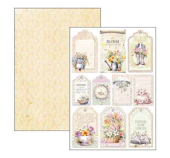 Papier set "Flower Shop"