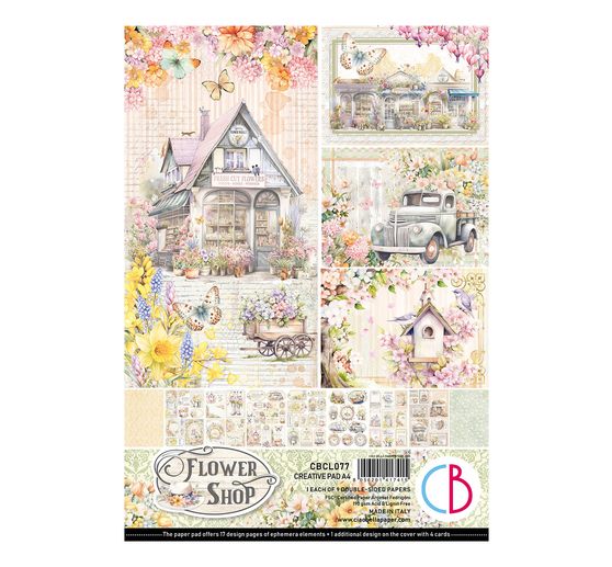 Papier set "Flower Shop"