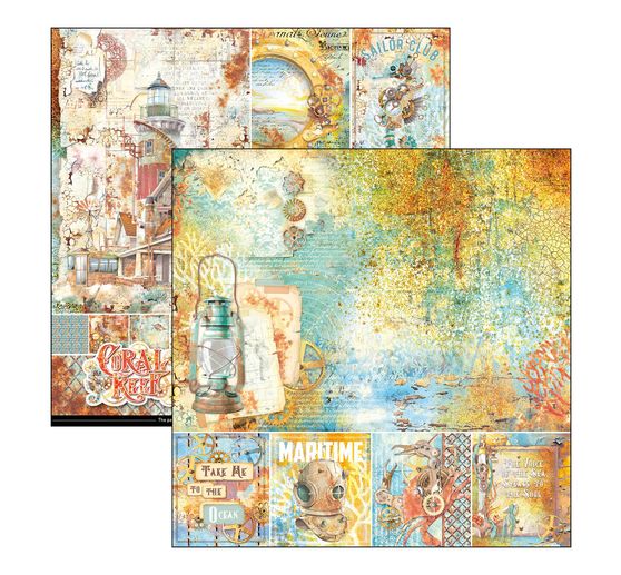 Scrapbook papier "Coral Reef"