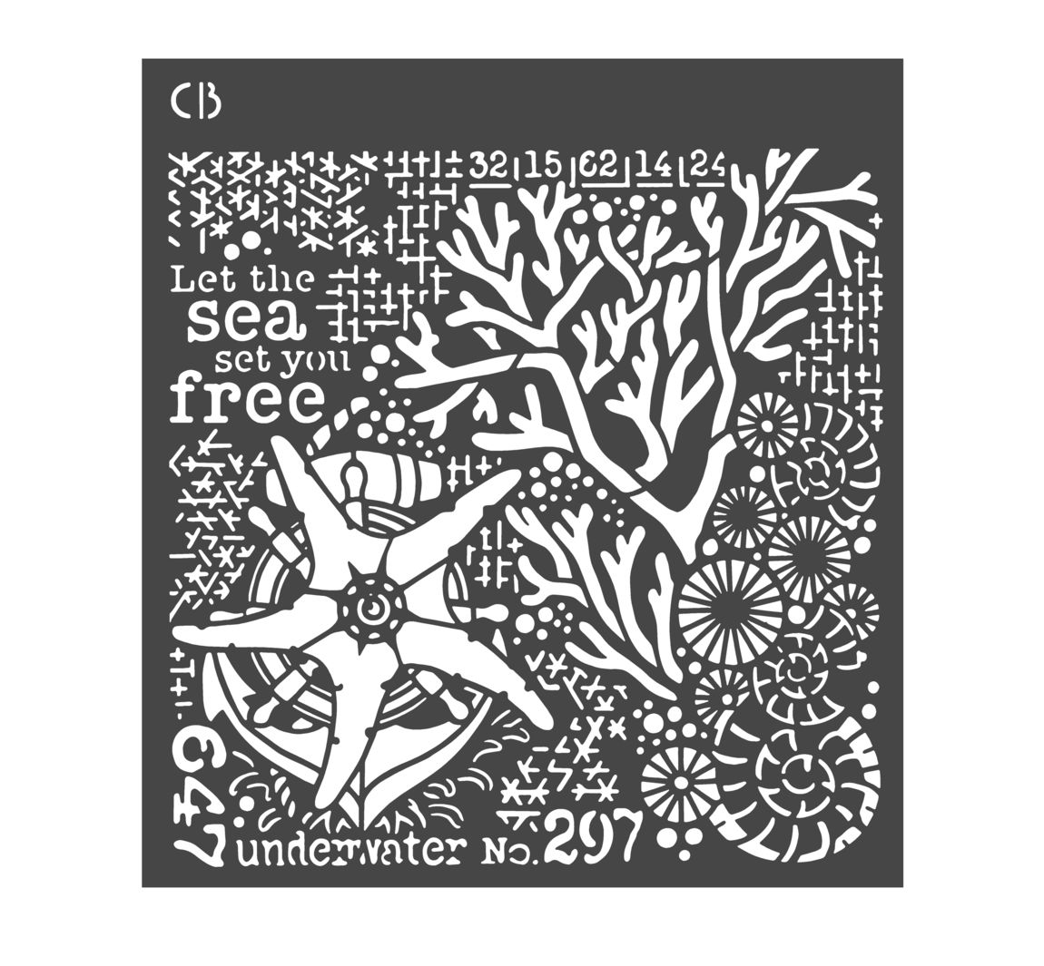 Sjabloon "Coral Reef - Underwater"