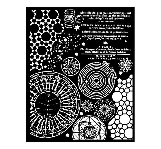 Sjabloon "Fortune - Macrocosm Mixed Patterns"