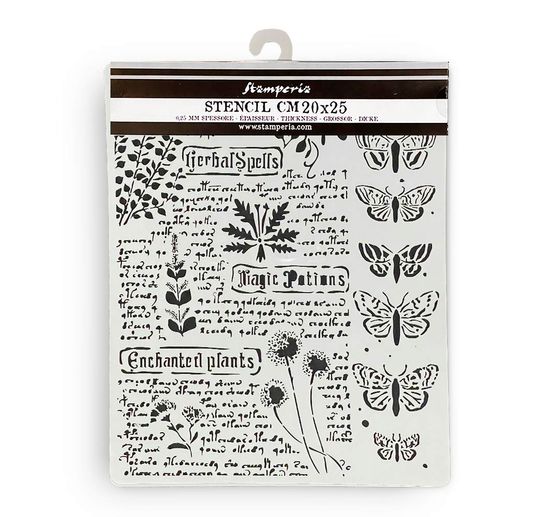 Fortune - Botanic" stencil