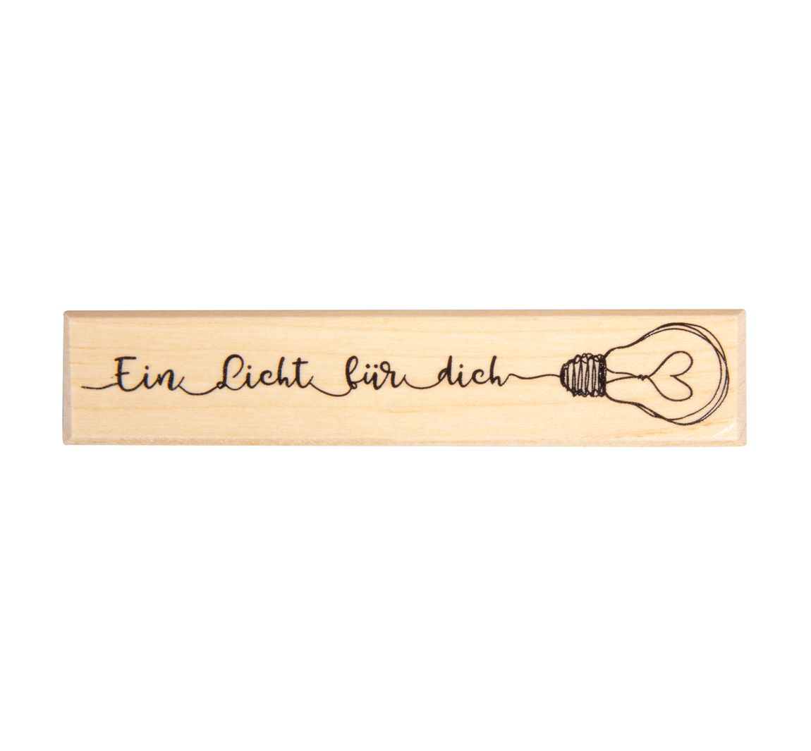 BUTTERER Stempel "Ein Licht für dich"