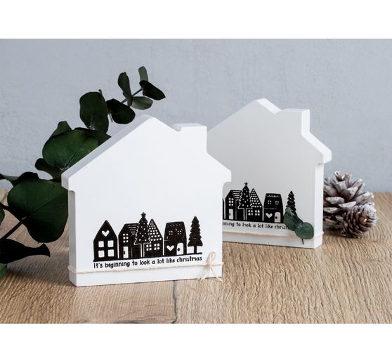 BUTTERER Stamp "Little town"