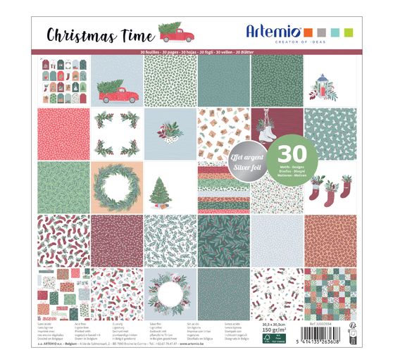 Scrapbook block "Christmas Time"