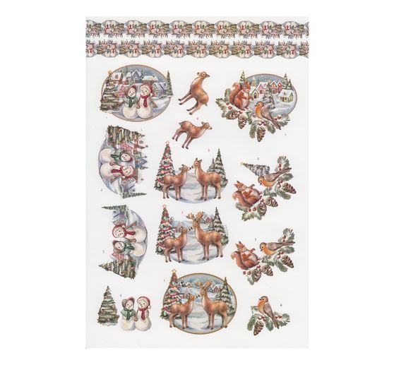 3D Stansveldboek "White Christmas Feelings"