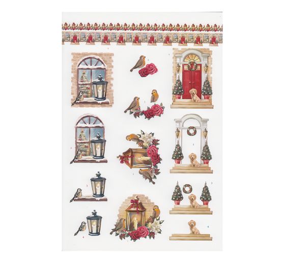 3D Stansveldboek "White Christmas Feelings"