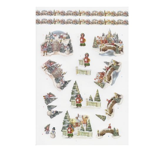 3D Stansveldboek "White Christmas Feelings"
