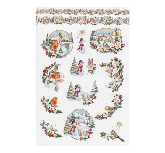 3D Stansveldboek "White Christmas Feelings"