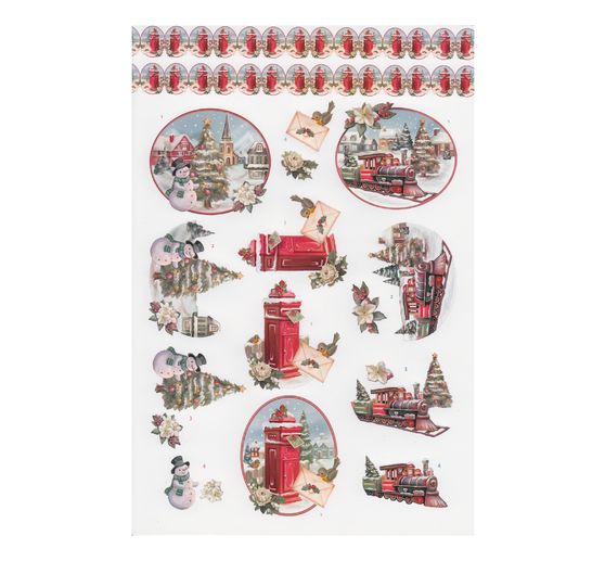 3D Stansveldboek "White Christmas Feelings"