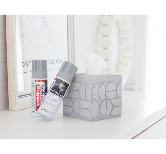edding 5200 "Permanent spray", betoneffect