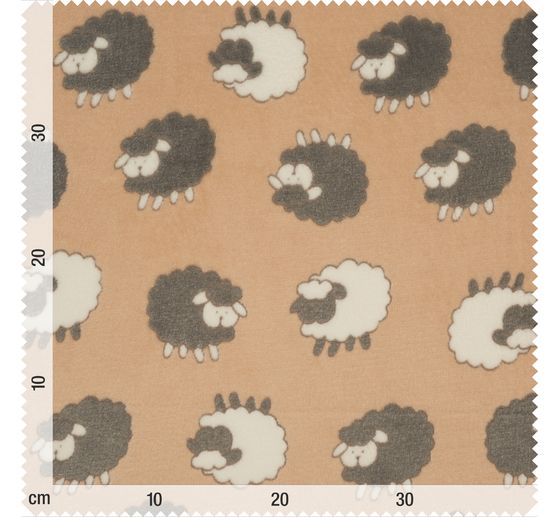 Fleece stof "Schaap"