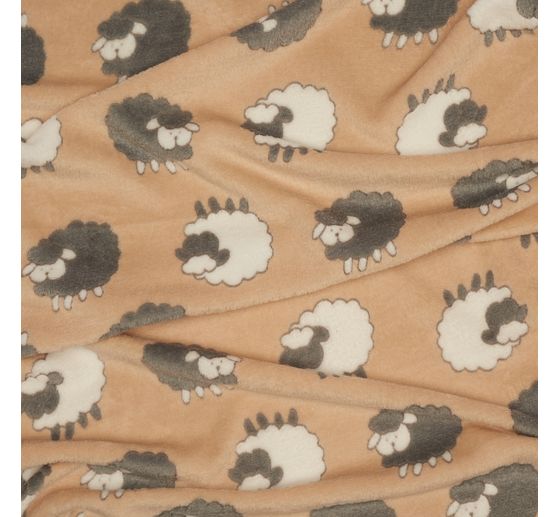 Fleece stof "Schaap"