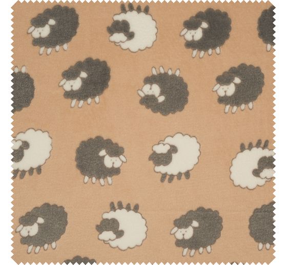 Fleece stof "Schaap"