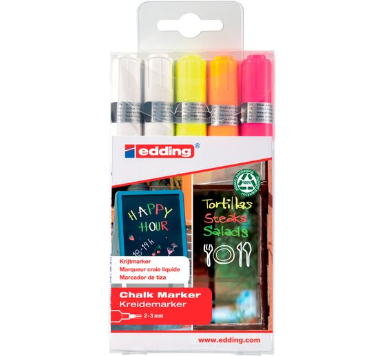 edding 4095 "Chalk marker", set of 5