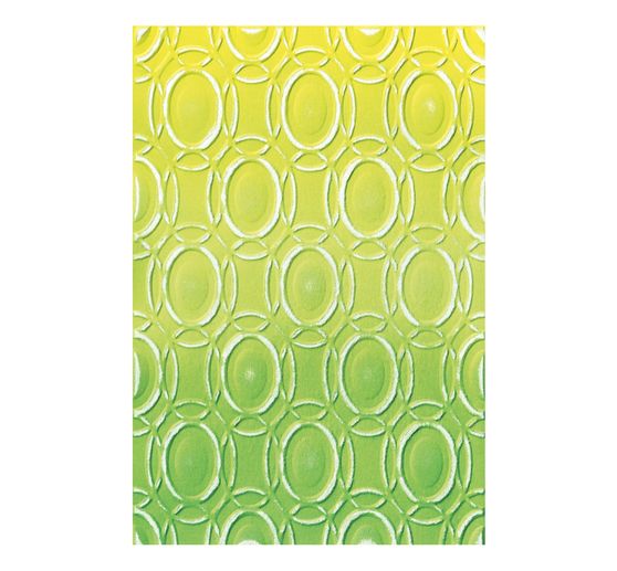 Sizzix 3D Embossing sjabloon "Cosmopolitan - Golden Rings by Stacey Park"