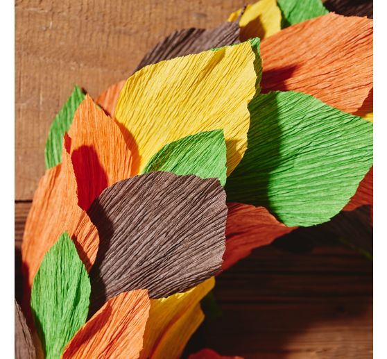 Bloemist crêpepapier, kleurecht