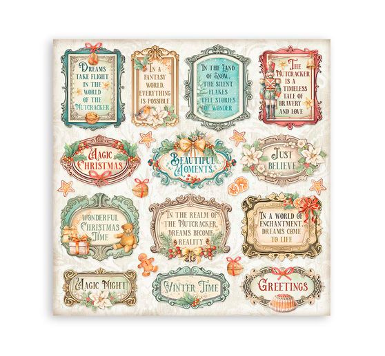 Scrapbook blok "The Nutcracker"