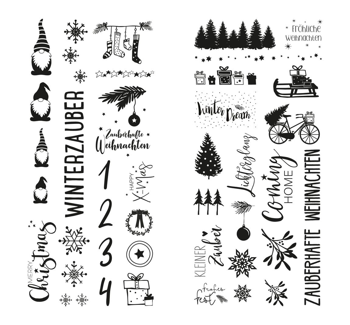 Transferfolie "Wintermagie"
