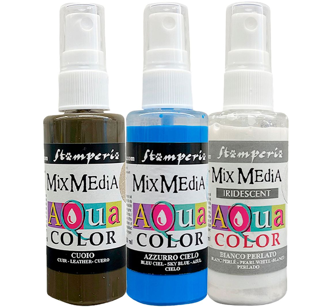 Stamperia Aquacolor "The Nutcracker", set van 3